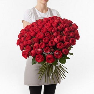 101 пионовидная роза 60 см 101 пионовидная роза 60 см