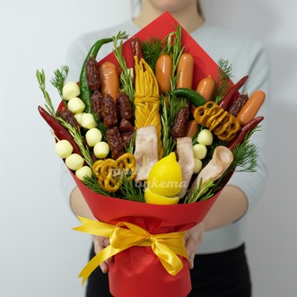 Букет с колбасой XXL